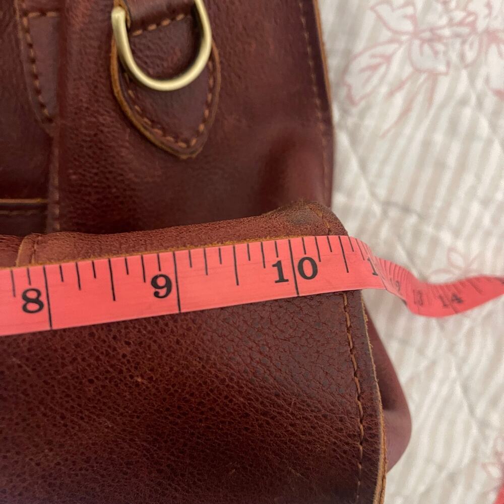 Portland Leather Goods Nutmeg Lola Tote Boho Chic Coastal Cowgirl Minimalist - Picture 11 of 11